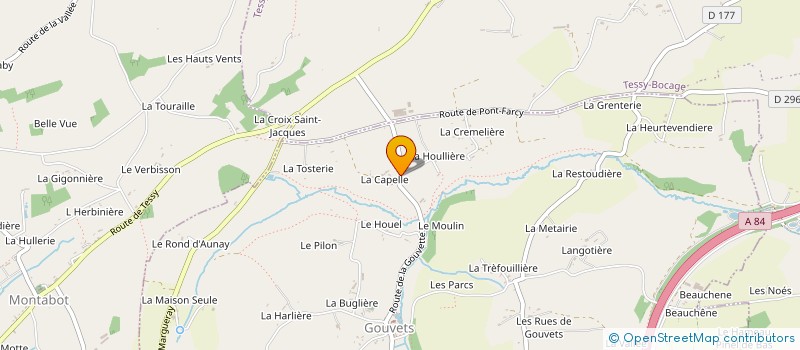 localisation de l'entreprise SCI HERZAL  GOUVETS