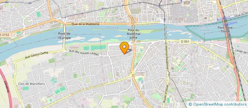 localisation de l'entreprise SCI HESACA à ORLEANS