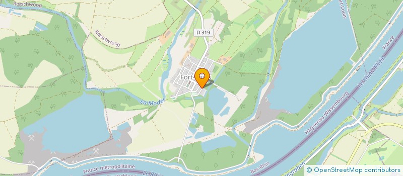 localisation de l'entreprise SCI HESOMALO  FORT-LOUIS