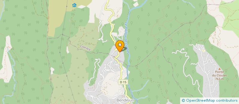 localisation de l'entreprise SCI HESPERIDES  COARAZE