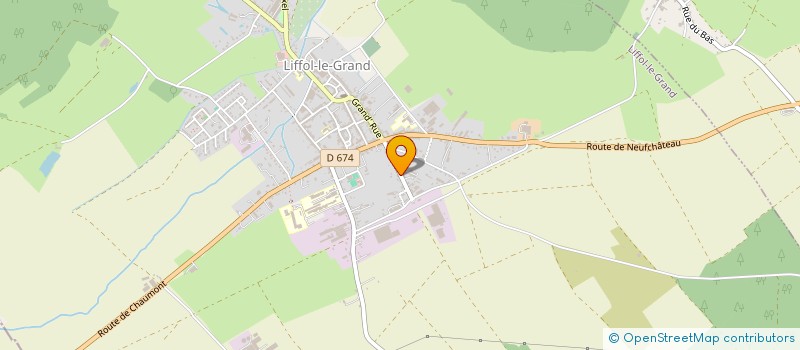 localisation de l'entreprise SCI HESSE  LIFFOL-LE-GRAND