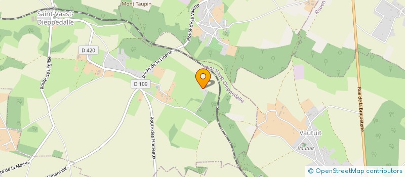 localisation de l'entreprise SCI HESTEIS  SAINT-VAAST-DIEPPEDALLE