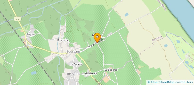 localisation de l'entreprise SCI HESTIA  SOUSSANS