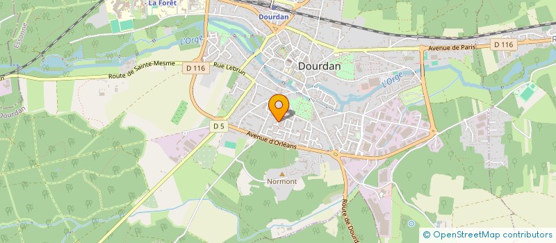 localisation de l'entreprise SCI HESTIA  DOURDAN