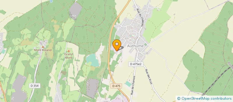 localisation de l'entreprise SCI HESTIA  AUTHUME