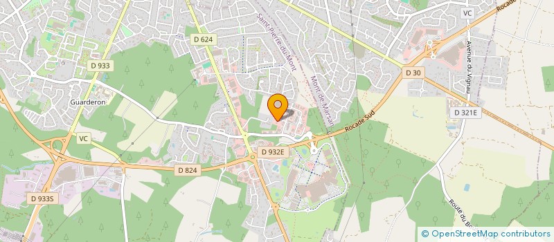 localisation de l'entreprise SCI HESTIA à SAINT-PIERRE-DU-MONT