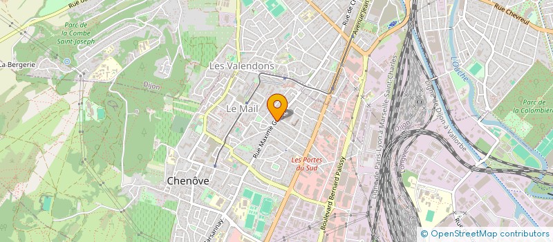 localisation de l'entreprise SCI HESTIA à CHENOVE