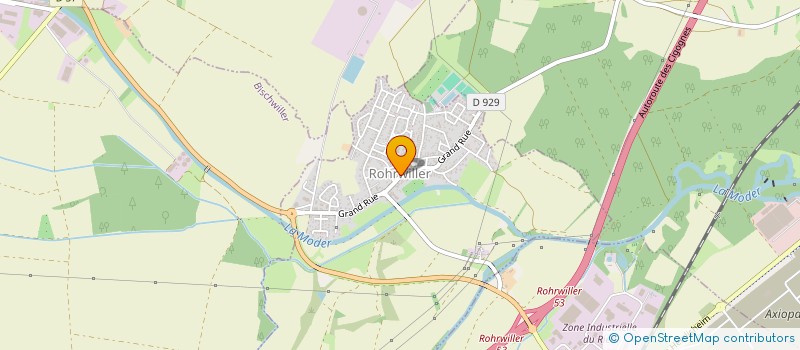 localisation de l'entreprise SCI HESTIA  ROHRWILLER