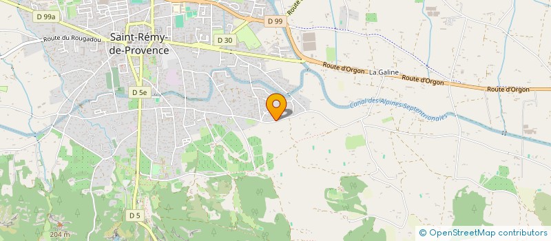 localisation de l'entreprise SCI HESTIA  SAINT-REMY-DE-PROVENCE