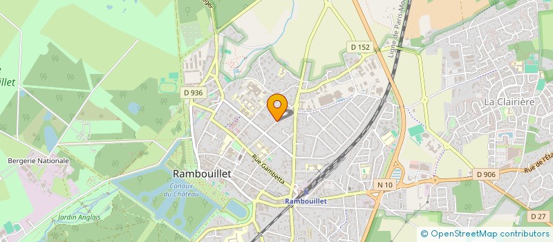 localisation de l'entreprise SCI HESTIA  RAMBOUILLET