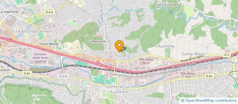 localisation de l'entreprise SCI HESTIA à MARSEILLE