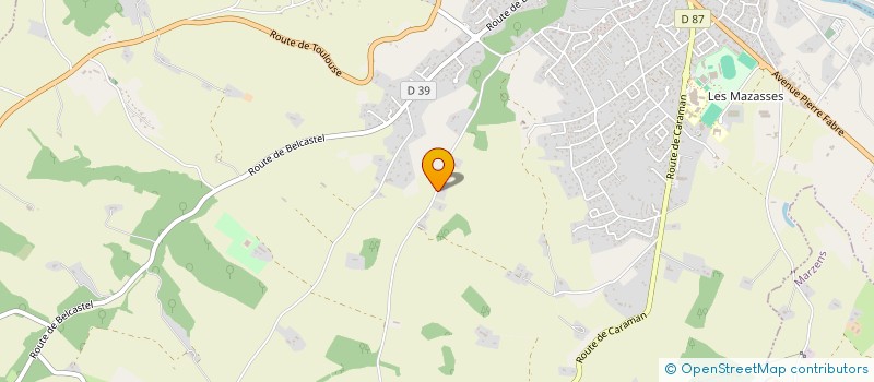 localisation de l'entreprise SCI HESTIA  LAVAUR