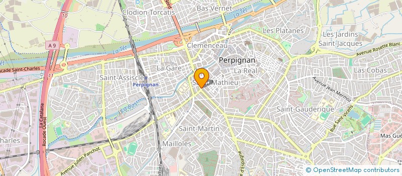localisation de l'entreprise SCI HESTIA-FOCH à PERPIGNAN