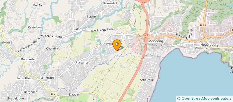 localisation de l'entreprise SCI HESTIA IMMOBILIER à BAIE-MAHAULT