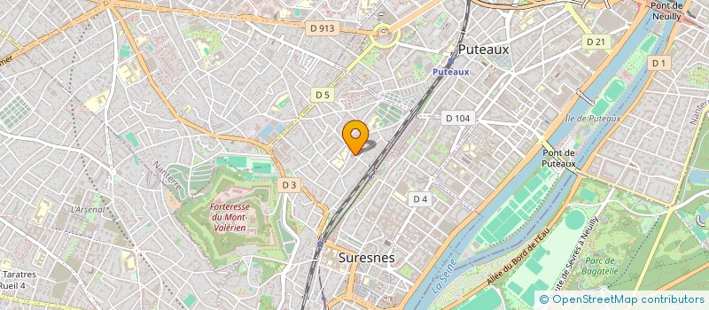 localisation de l'entreprise SCI HESTIA2 à SURESNES