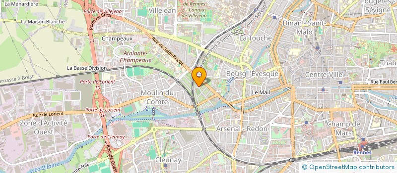 localisation de l'entreprise SCI HESTROFFIA CRAON HABITATIONS  RENNES