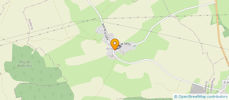 localisation de l'entreprise SCI HESYL  ANDERNY