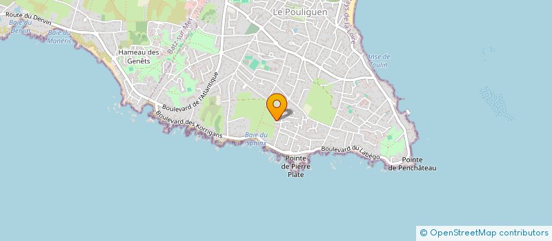 localisation de l'entreprise SCI HETA  LE POULIGUEN