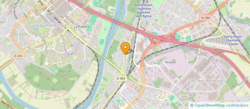 localisation de l'entreprise SCI HETRE POURPRE  ERAGNY