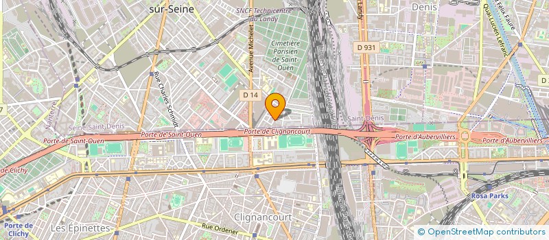 localisation de l'entreprise SCI HEUKEM DEGLARGES à SAINT-OUEN-SUR-SEINE
