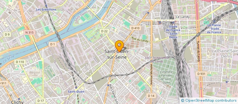 localisation de l'entreprise SCI HEUMEN ET FILS INVESTISSEMENT FRANCE à SAINT-OUEN-SUR-SEINE
