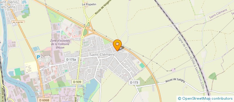 localisation de l'entreprise SCI HEURE à SAINT-CLEMENT