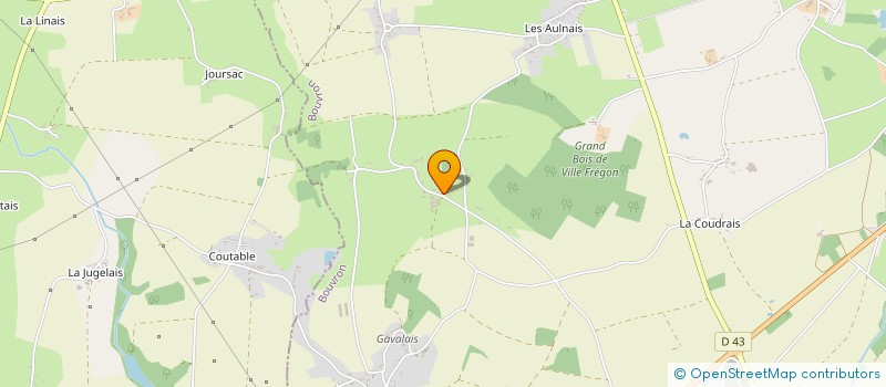 localisation de l'entreprise SCI HEURTELOUP DH  BOUVRON