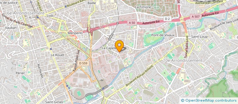 localisation de l'entreprise SCI HEVA à MARSEILLE
