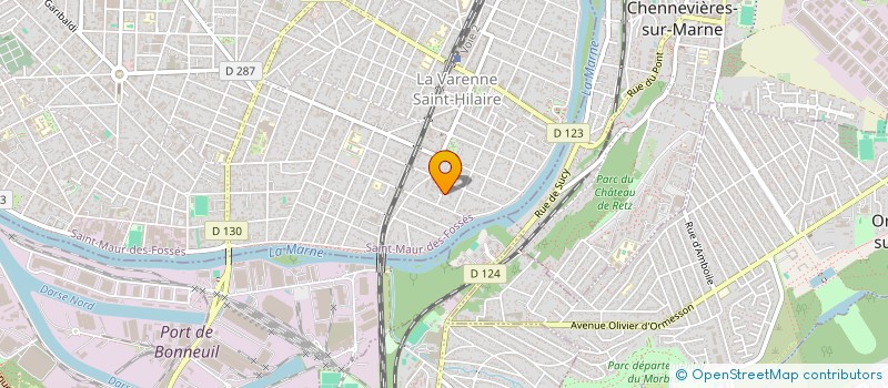 localisation de l'entreprise SCI HEVA à SAINT-MAUR-DES-FOSSES