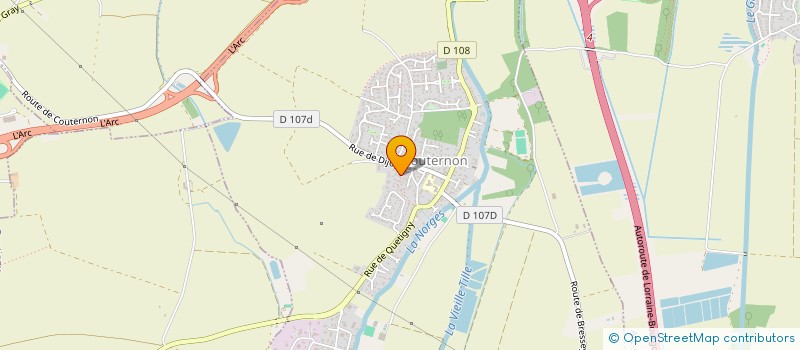 localisation de l'entreprise SCI HEVEA  COUTERNON