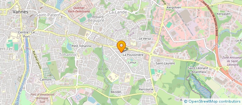 localisation de l'entreprise SCI HEVROM à SENE