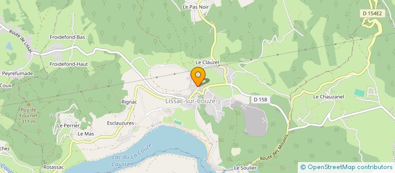 localisation de l'entreprise SCI HEXAGONE  SAINT-PANTALEON-DE-LARCHE