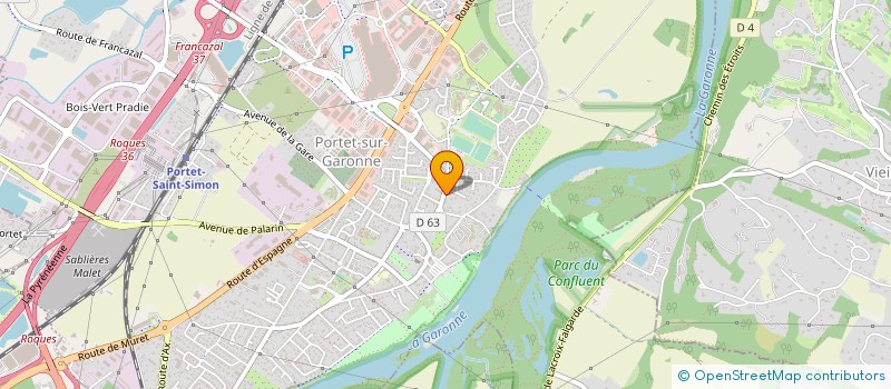 localisation de l'entreprise SCI HEXAGONE-LOCATION à PORTET-SUR-GARONNE