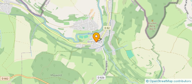 localisation de l'entreprise SCI HEYMANN  WLFLING-LES-SARREGUEMINES