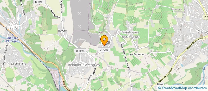 localisation de l'entreprise SCI HFC  SAINT-JEAN-DES-VIGNES