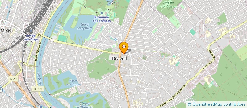 localisation de l'entreprise SCI HFP REPUBLIQUE à DRAVEIL