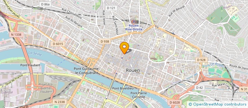 localisation de l'entreprise SCI HFX  ROUEN