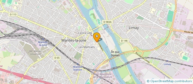 localisation de l'entreprise SCI HG IMMO  MANTES-LA-JOLIE