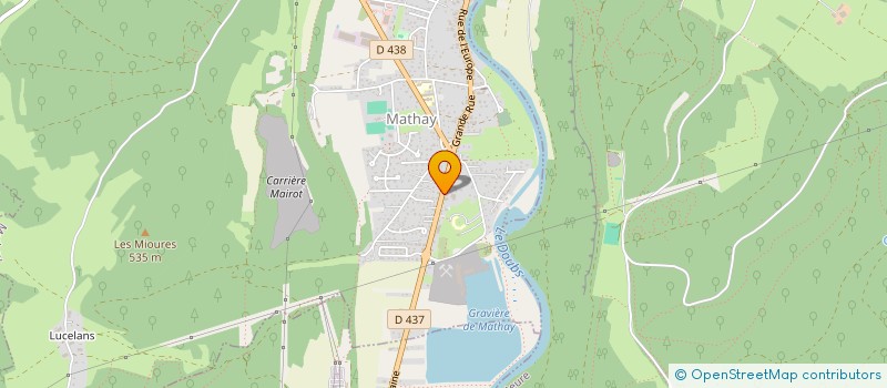 localisation de l'entreprise SCI HG-PATRIM  MATHAY