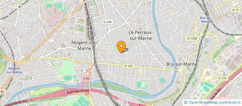 localisation de l'entreprise SCI HGDJJ  LE PERREUX-SUR-MARNE