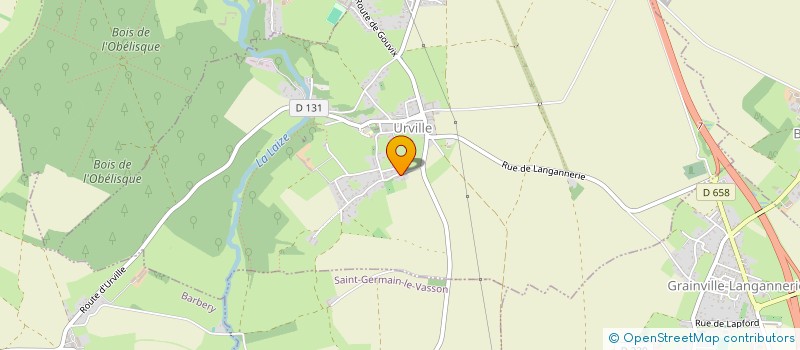 localisation de l'entreprise SCI HGEM à URVILLE