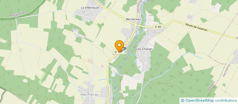 localisation de l'entreprise SCI HGG  HERMERAY