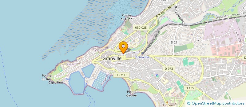 localisation de l'entreprise SCI HGSL à GRANVILLE