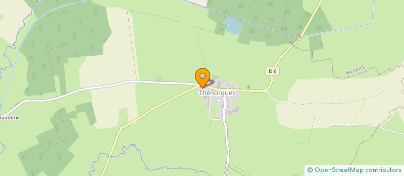 localisation de l'entreprise SCI HHCJ  THENORGUES