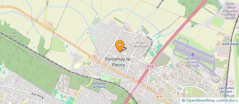 localisation de l'entreprise SCI HHM à FONTENAY LE FLEURY