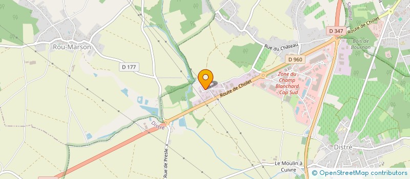 localisation de l'entreprise SCI HI-HI  DISTRE