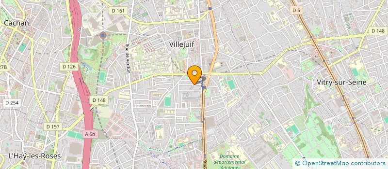 localisation de l'entreprise SCI HIA à VILLEJUIF