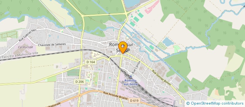 localisation de l'entreprise SCI HIBISCUS  ROMILLY-SUR-SEINE