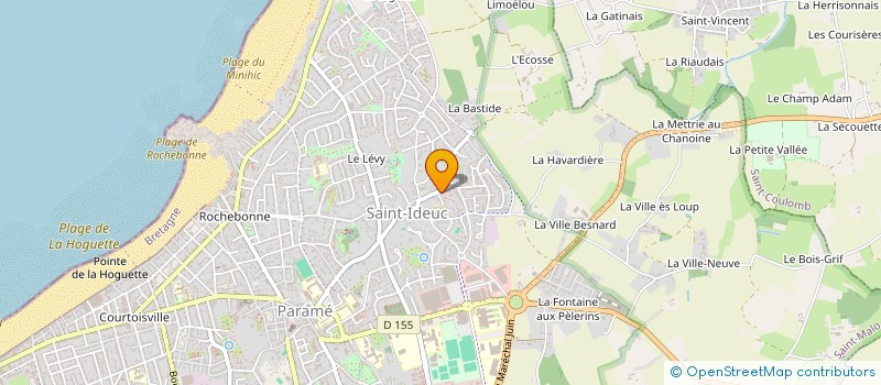localisation de l'entreprise SCI HIBISCUS  SAINT-MALO