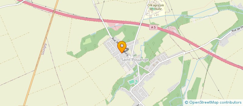 localisation de l'entreprise SCI HIBISCUS  SAINT-POUANGE